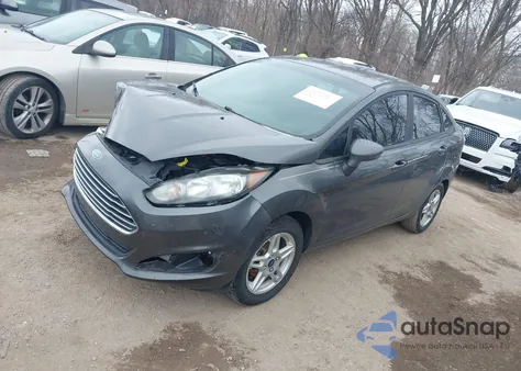 2018 Ford Fiesta Se из США, поврежденный, VIN 3FADP4BJ6JM143632